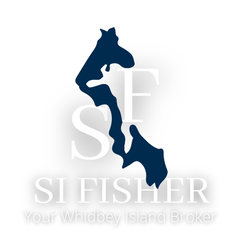 sifisher.com Whidbey Island Real Estate | Logo White